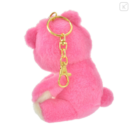 Japan Disney Store Fluffy Plush Keychain - Toy Story Lotso / Gokigenrunrun Good Mood - 3