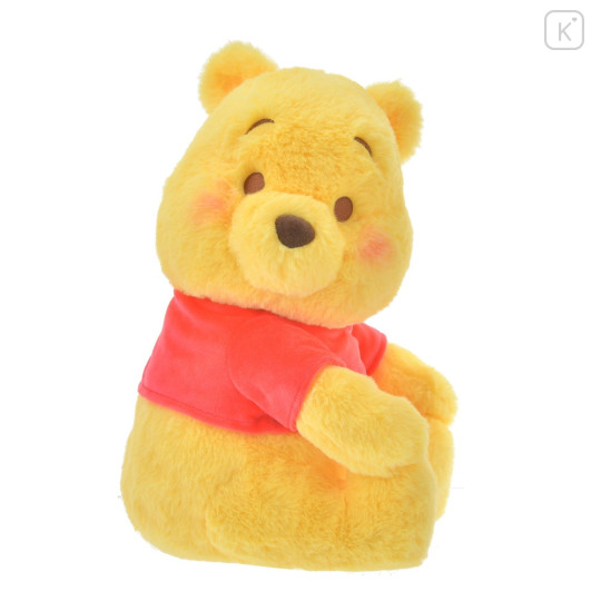 Japan Disney Store Fluffy Plush - Winnie the Pooh / Gokigenrunrun Good Mood - 1
