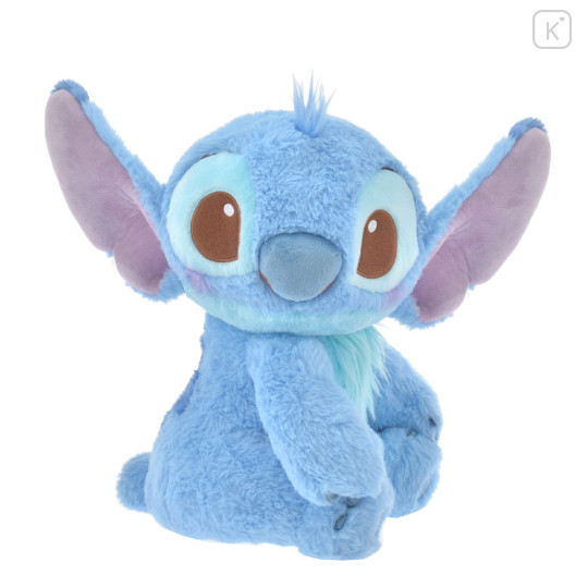 Japan Disney Store Fluffy Plush - Stitch / Gokigenrunrun Good Mood - 1