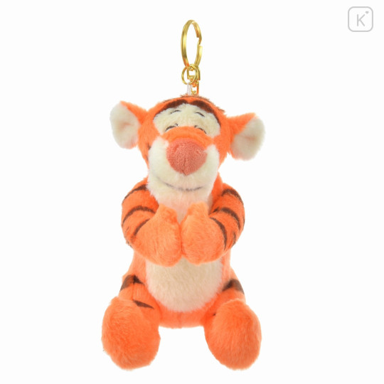 Japan Disney Store Fluffy Plush Keychain - Tigger : Pooh's Day 2023 - 1