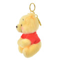 Japan Disney Store Fluffy Plush Keychain - Winnie The Pooh / Pooh's Day 2023 - 2