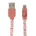 Japan Sanrio USB to Lightning Sync & Power Cable - Hello Kitty - 2