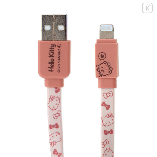 Japan Sanrio USB to Lightning Sync & Power Cable - Hello Kitty - 3