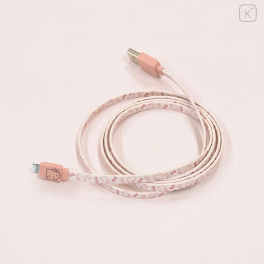 Japan Sanrio USB to Lightning Sync & Power Cable - Hello Kitty - 4