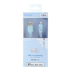 Japan Sanrio USB to Lightning Sync & Power Cable - Cinnamoroll