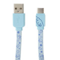 Japan Sanrio USB to Type-C Sync & Power Cable - Cinnamoroll - 2