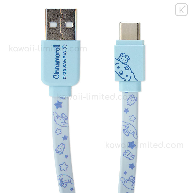 超人気新品 Japan Cinnamoroll - Cable Power & Sync Type-C to USB Sanrio ジャケット・アウター