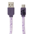 Japan Sanrio USB to Type-C Sync & Power Cable - Kuromi - 2