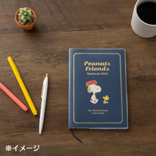Japan Sanrio Original B6 Datebook - Snoopy 2024 - 7