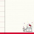 Japan Sanrio Original Horizontal Rule Type B6 Diary - Hello Kitty 2024 - 7