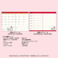 Japan Sanrio Original Horizontal Rule Type B6 Diary - Hello Kitty 2024 - 8