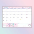 Japan Sanrio Original Horizontal Rule Type B6 Diary - Little Twin Stars 2024 - 4