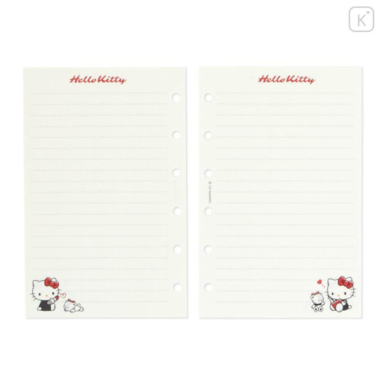 Japan Sanrio Original Personal Organizer Refill Set - Hello Kitty 2024 - 6