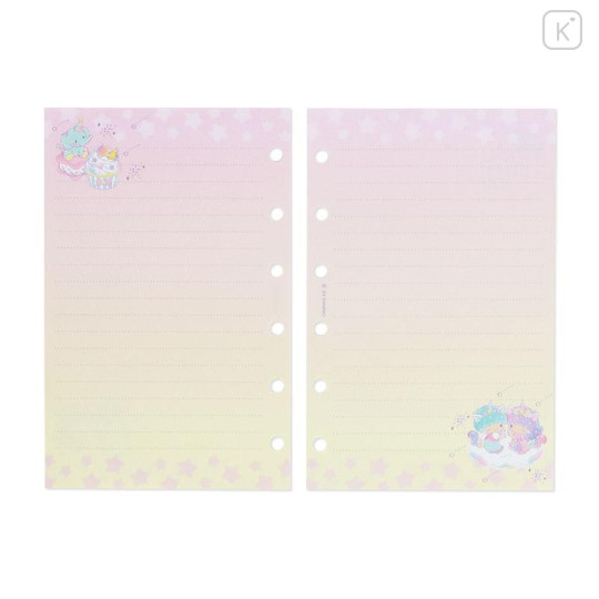 Japan Sanrio Original Personal Organizer Refill Set - Little Twin Stars 2024 - 6