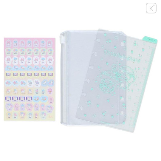 Japan Sanrio Original Personal Organizer Refill Set - Little Twin Stars 2024 - 8