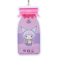 Japan Sanrio Acrylic Key Chain - Kuromi : Hot Spring - 2
