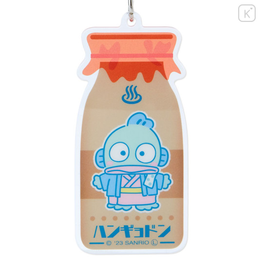 Japan Sanrio Acrylic Key Chain - Hangyodon : Hot Spring - 2