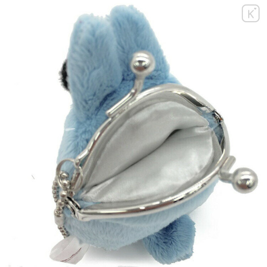 Japan Ghibli Fluffy Plush Keychain Mini Pouch - My Neighbor Totoro / Blue Bunny - 3