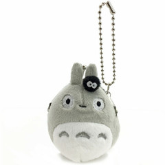 Japan Ghibli Fluffy Plush Keychain Mini Pouch - My Neighbor Totoro