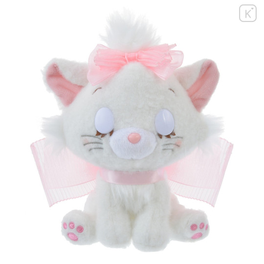 Japan Disney Store Yumemiteru Fluffy Plush Toy - Marie Cat : Sleeping - 1