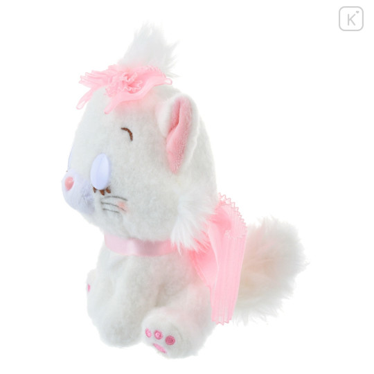 Japan Disney Store Yumemiteru Fluffy Plush Toy - Marie Cat : Sleeping - 2