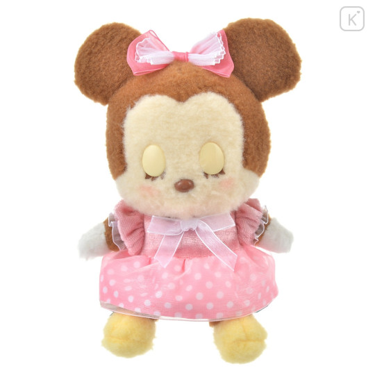 Japan Disney Store Yumemiteru Fluffy Plush Toy - Minnie Mouse : Sleeping - 1