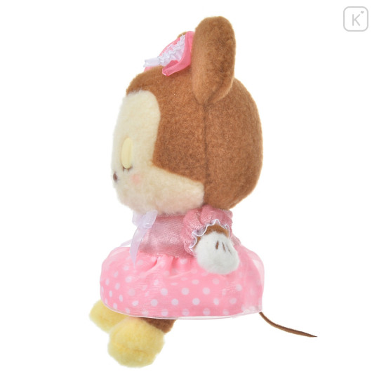 Japan Disney Store Yumemiteru Fluffy Plush Toy - Minnie Mouse : Sleeping - 2