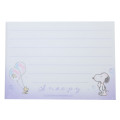 Japan Peanuts Mini Notepad - Snoopy : Woostock White & Blue Sky - 3
