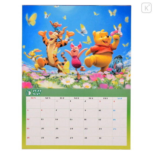 Japan Disney Store Wall Calendar & Organizer - Character / 2024 - 3