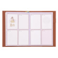 Japan Disney Store B6 Notebook Calendar & Organizer - Beauty and the Beast : 2024 - 7
