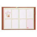 Japan Disney Store B6 Notebook Calendar & Organizer - Beauty and the Beast : 2024 - 8