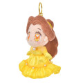 Japan Disney Store Tiny Princess Plush Keychain - Belle - 2