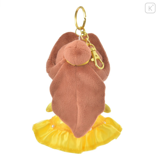 Japan Disney Store Tiny Princess Plush Keychain - Belle - 3