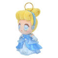 Japan Disney Store Tiny Princess Plush Keychain - Cinderella - 2