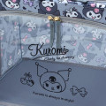 Japan Sanrio Original Folding Storage Case with Window - Kuromi - 4