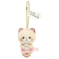 Japan San-X Keychain Plush - Kokoro Araiguma : Home Cafe - 1