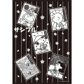 Japan Peanuts Black Coloring Book - Snoopy & Friends - 3