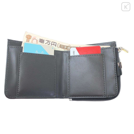 Japan Peanuts Mini Wallet - Snoopy : Joe Cool Silver - 3