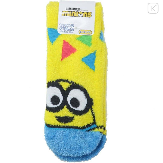 Japan Minions Fluffy Socks - Bob - 1