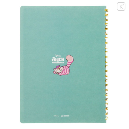 Japan Disney A5 Ring Notebook - Alice in Wonderland - 2