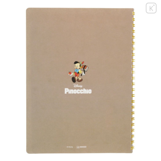 Japan Disney A5 Ring Notebook - Pinocchio - 2