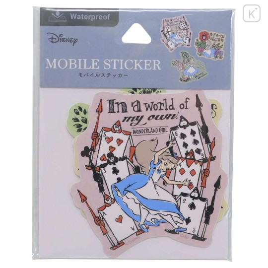 Japan Disney Vinyl Sticker Set - Alice in Wonderland - 1