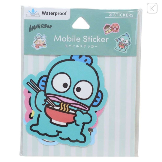 Japan Sanrio Vinyl Deco Sticker Set - Hangyodon - 1