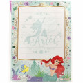 Japan Disney Mini Letter Set - Ariel / Green - 2