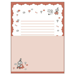 Japan Moomin Letter Set - Little My / Red