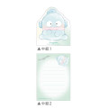 Japan Sanrio Die-cut Mini Notepad - Hangyodon / Baby - 2