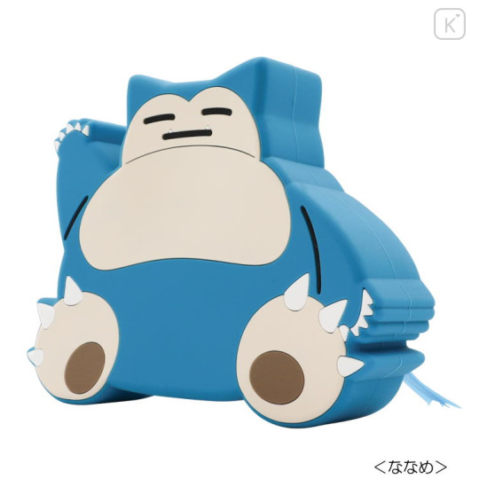 Japan Pokemon 3D Silicone Pouch - Snorlax - 2