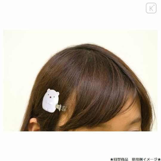 Japan San-X Hair Clip 2pcs Set - Tonkatsu B - 3
