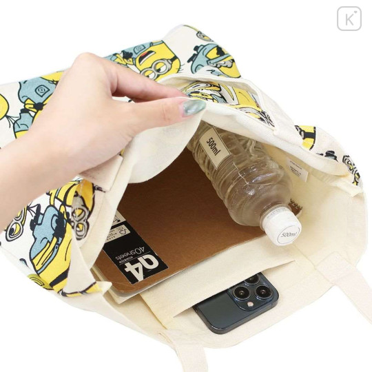 Japan Minions Cotton Tote Bag - Hang Out - 2