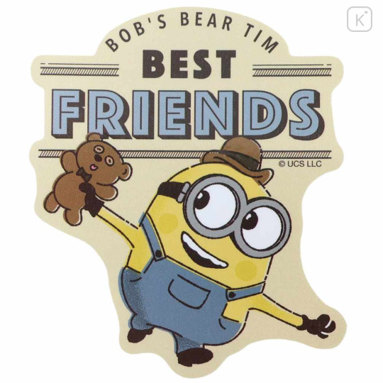 Japan Minions Vinyl Sticker - Bob / Best Friends - 1